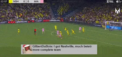Nashville Over Messi