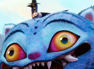Tiger Bird Face