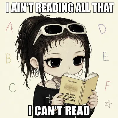 Milady Slop Cant Read Upside Down