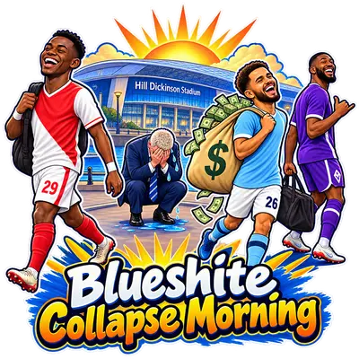 Blueshite Collapse Morning Sticker
