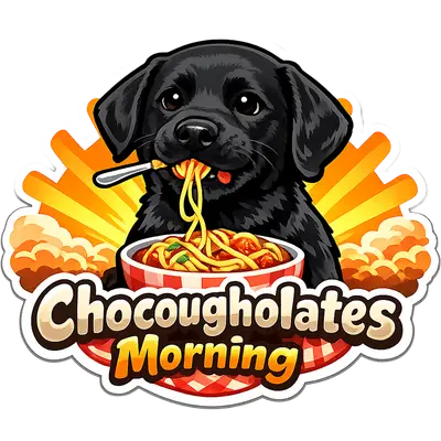 Choco Morning Sticker