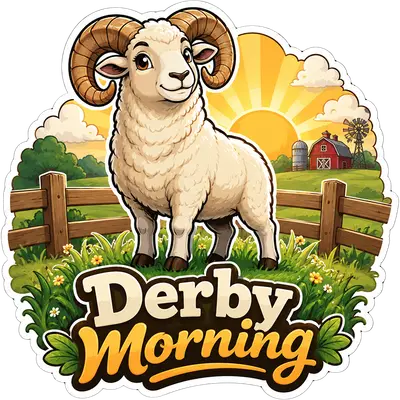 Derby Morning Sticker