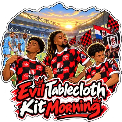 Evil Tablecloth Kit Morning Sticker