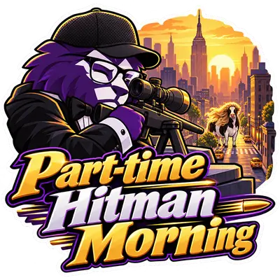 Part Time Hitman Morning Sticker