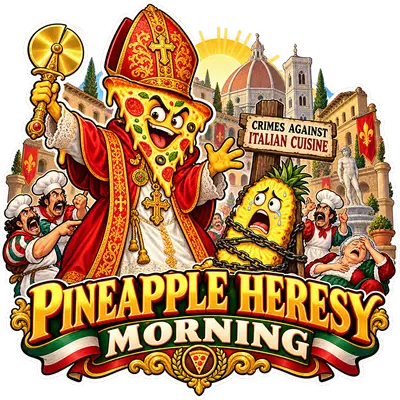 Pineapple Heresey Morning Sticker