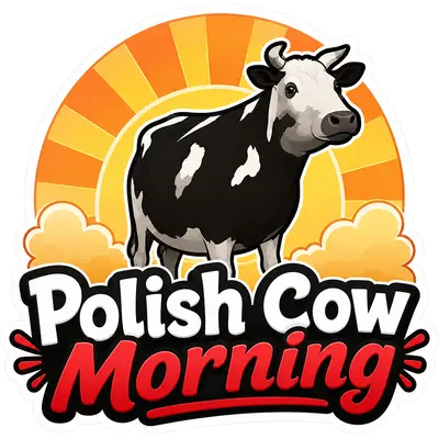 Polish Cow Sticker