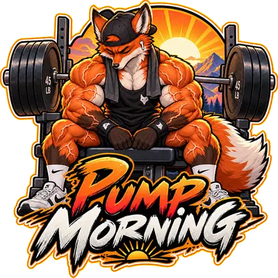 Pump Morning Sticker