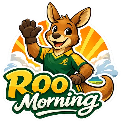 Roo Morning Sticker
