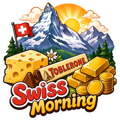 Swiss Morning Sticker