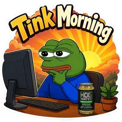 Tink Morning Sticker