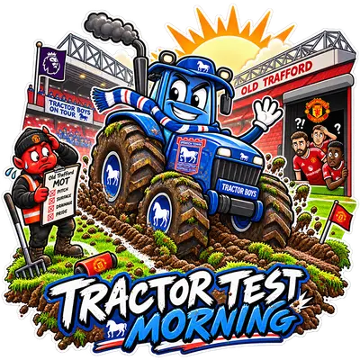 Tractor Test Morning Sticker