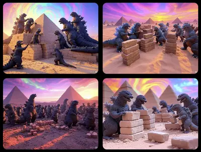 Pyramids Quadbox