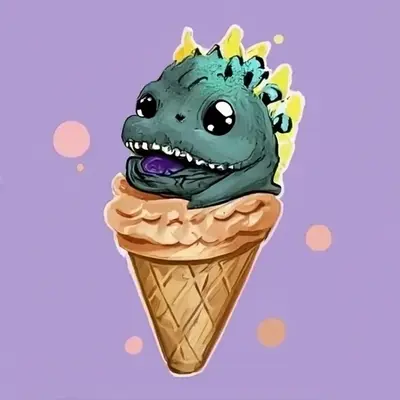 Toon Ice Cream Cone