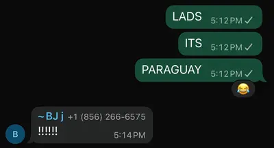 Lads Its Paraguary 2