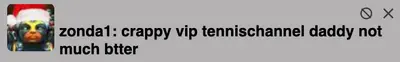 Crappy Tennis Daddy