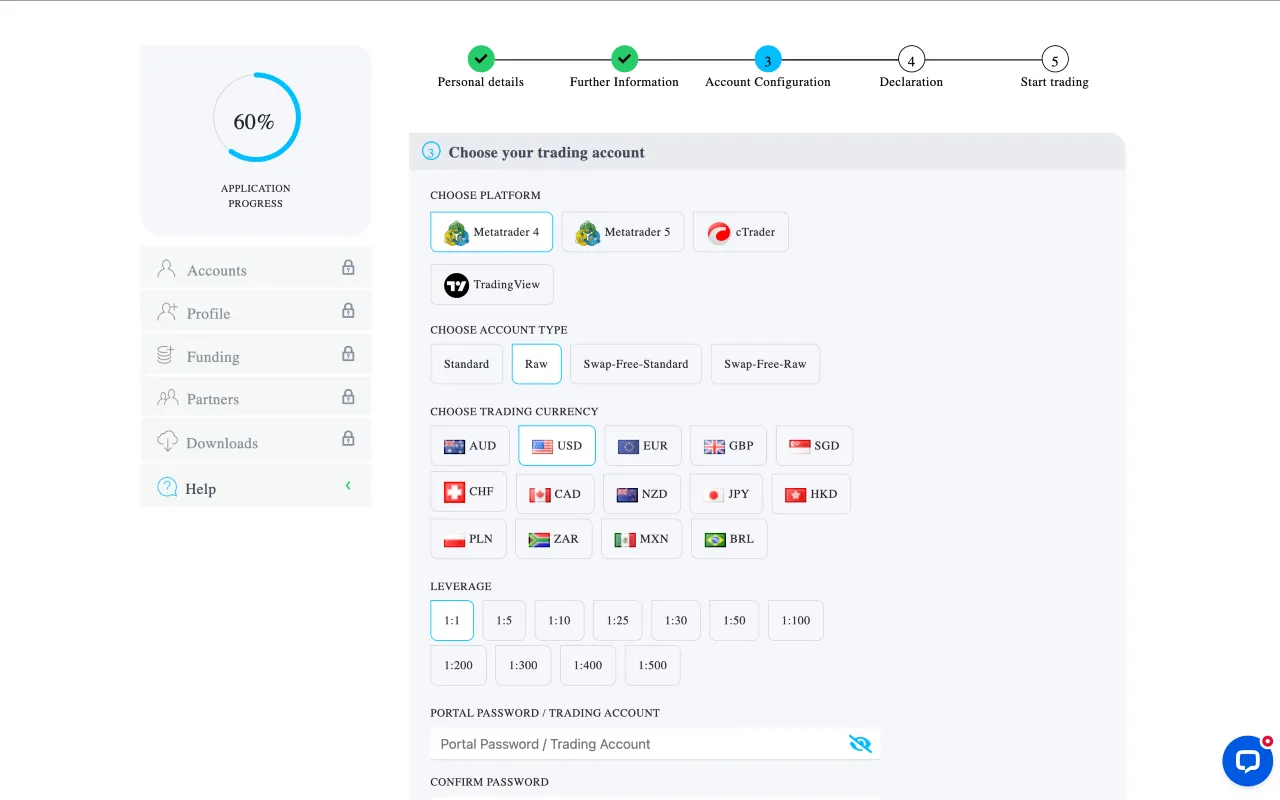 Configure your account