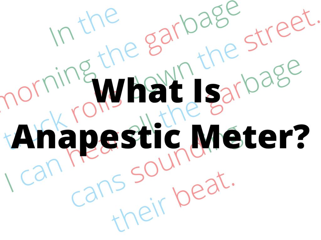 What Is Anapestic Meter: Dactylic Meter & Stressed Syllables