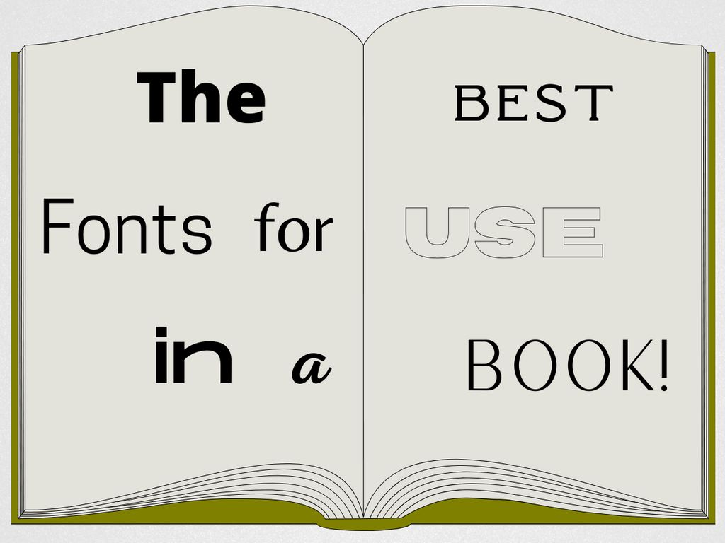 The Best Book Fonts: How to Find and Buy Fonts for a Book