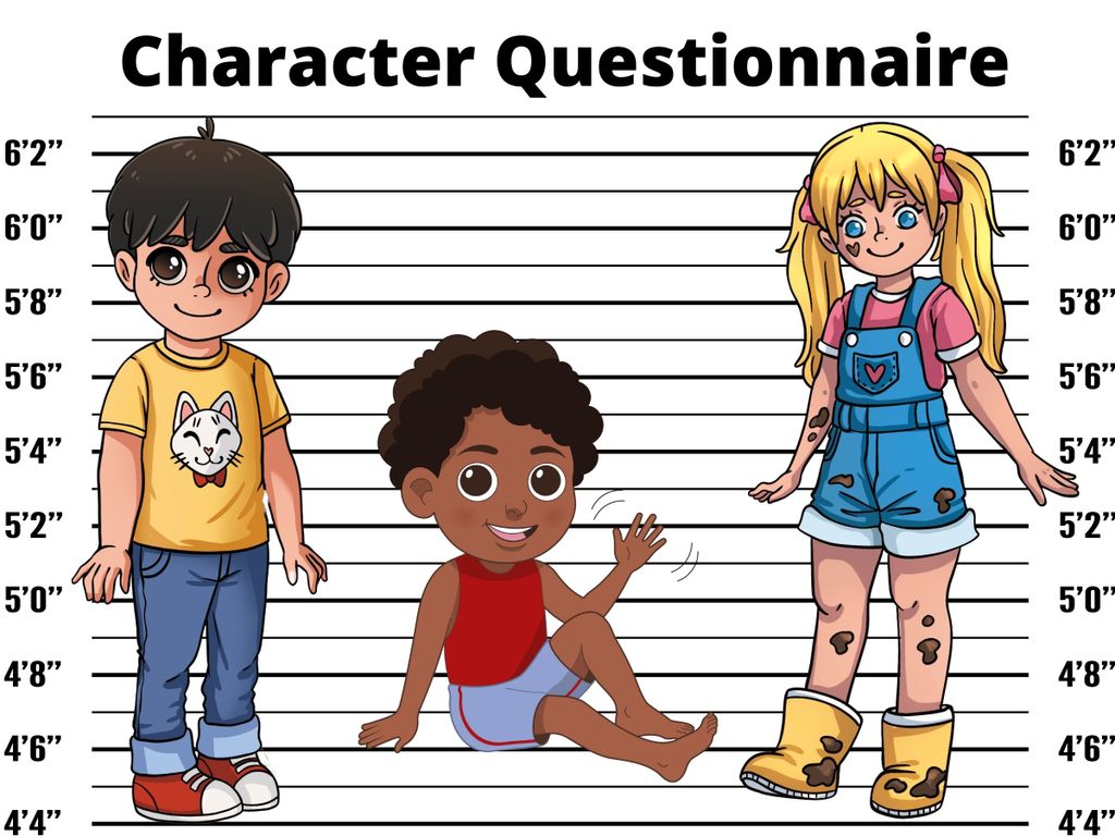 Character Questionnaire: 180 Character Development Ideas