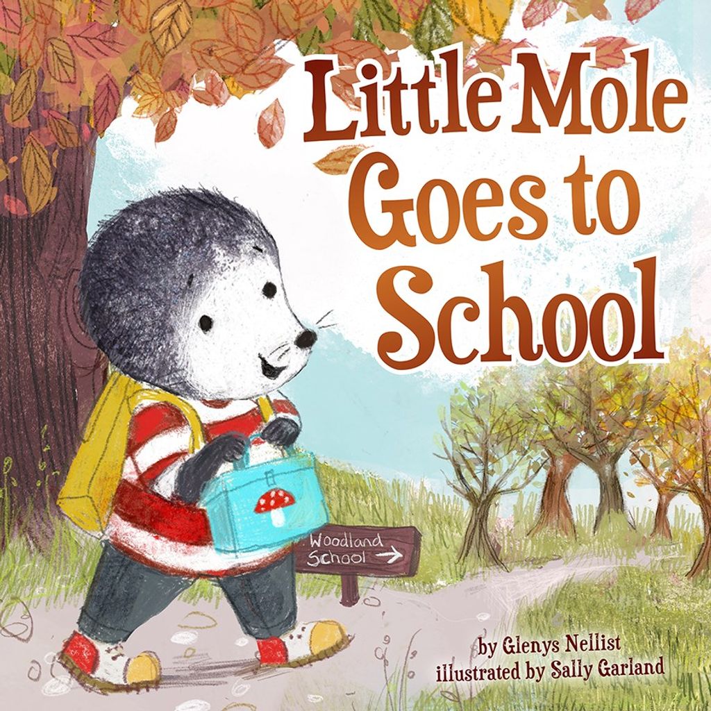 Book Cover of Little Mole Goes to School