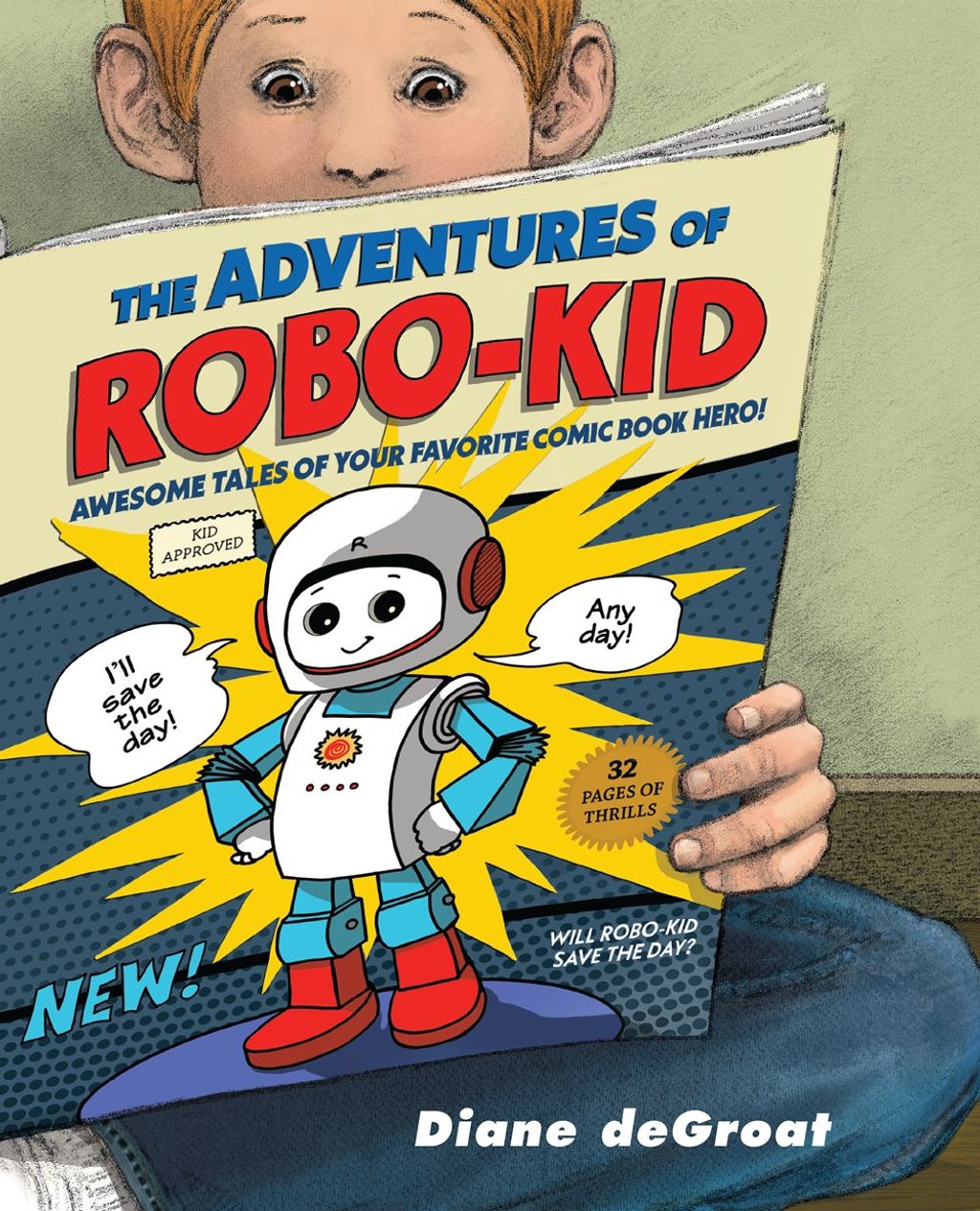 Book Cover of The Adventures of Robo-Kid