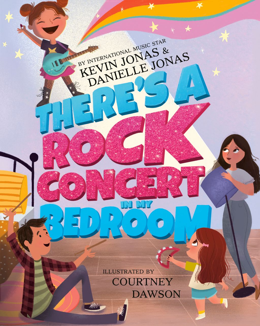 Book Cover of There’s a Rock Concert in My Bedroom