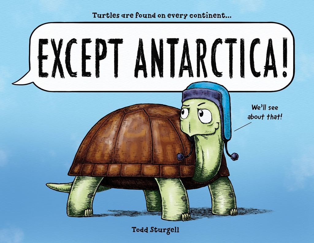 Book Cover of Except Antarctica