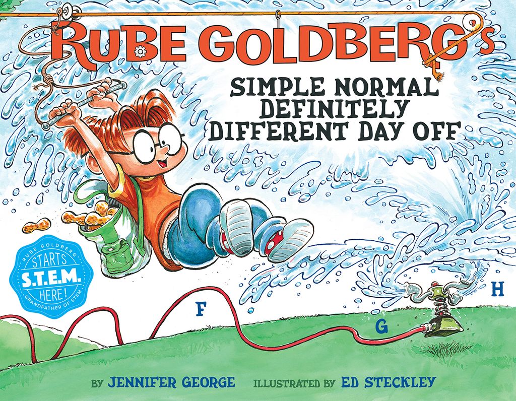 Book Cover of Rube Goldberg's Simple Normal Definitely Different Day Off