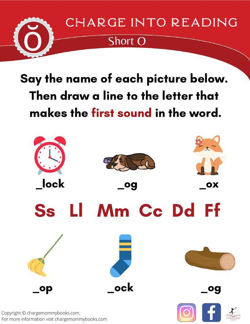 Short O Sounds: Word Families, Decodable Passages & Activities