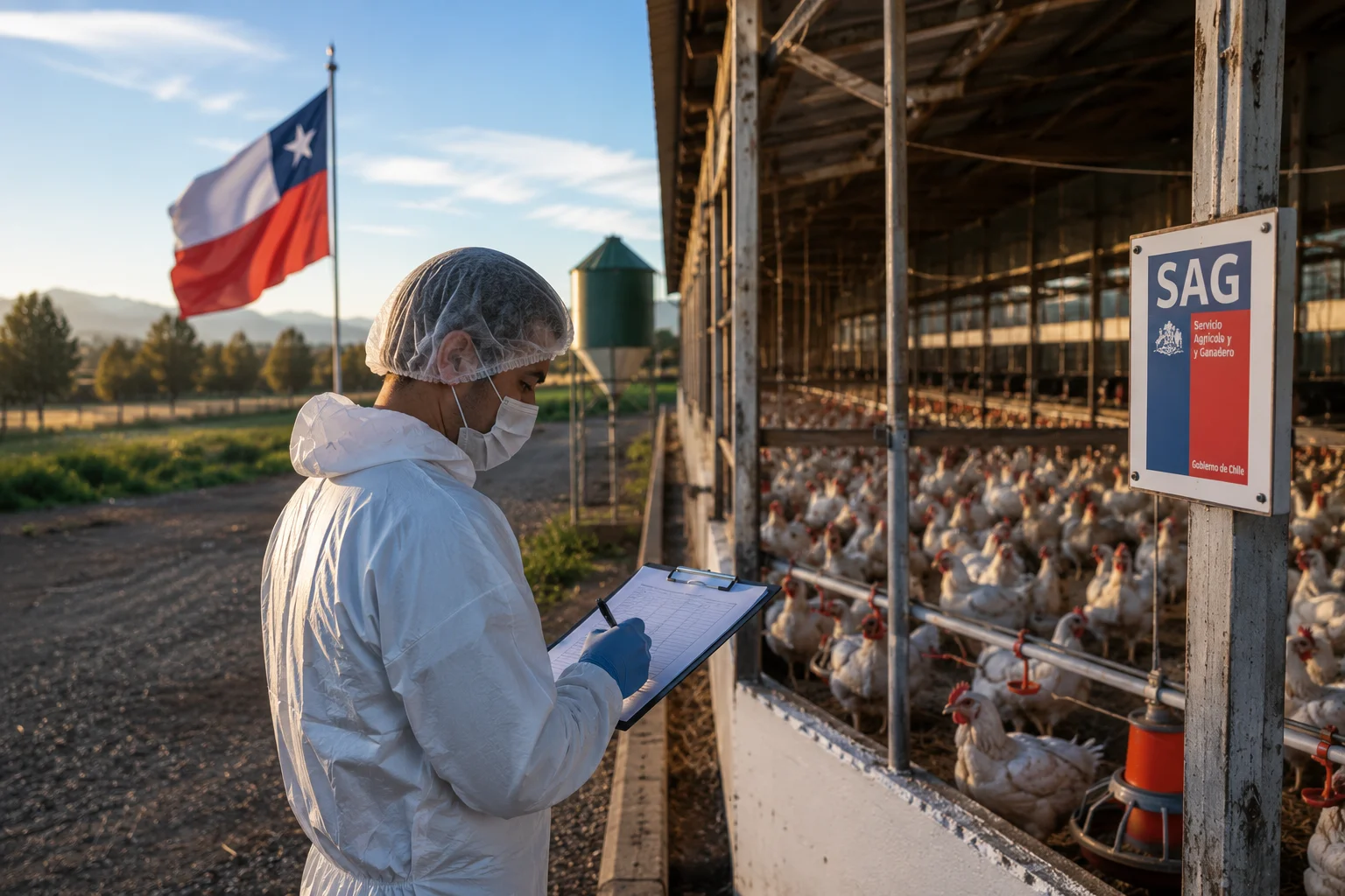 Chile se declara país libre de influenza aviar altamente patógena en aves de corral