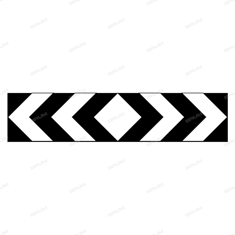 Delineatore di incrocio a "T"