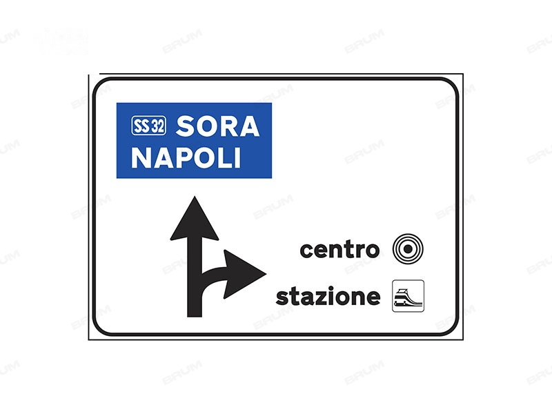 Il segnale raffigurato preavvisa un incrocio urbano