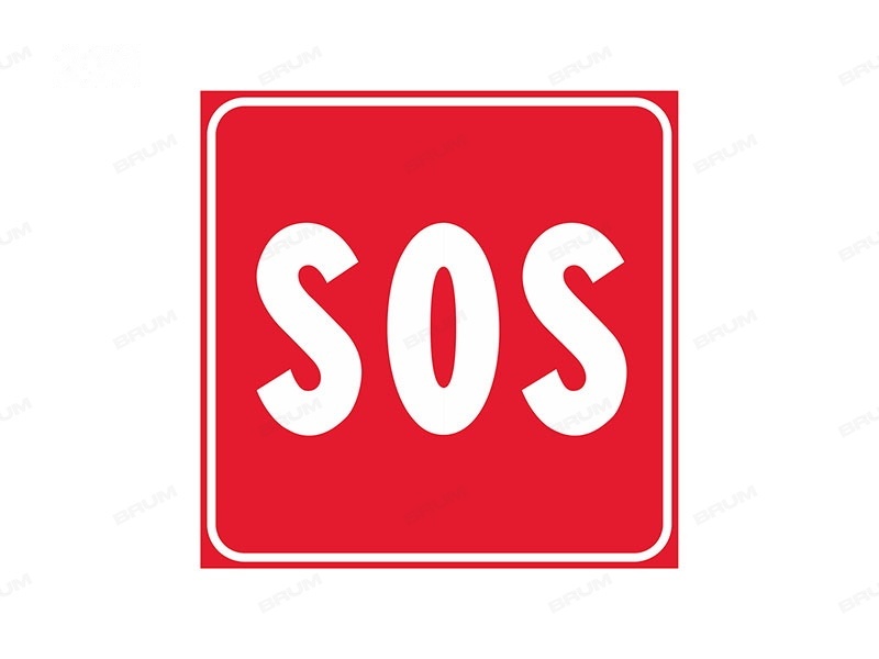 Il segnale raffigurato indica la presenza di un dispositivo da utilizzare in caso di richiesta di soccorso stradale