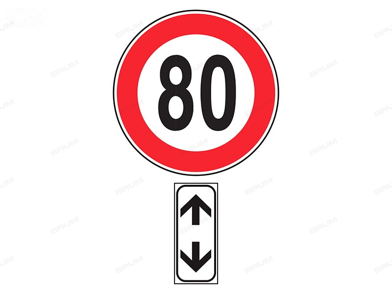 Il segnale raffigurato indica la continuazione del limite massimo di velocità (933)