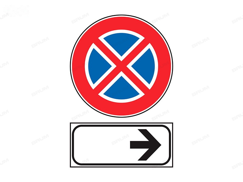 Il segnale raffigurato indica il punto dove termina il divieto di fermata (952)