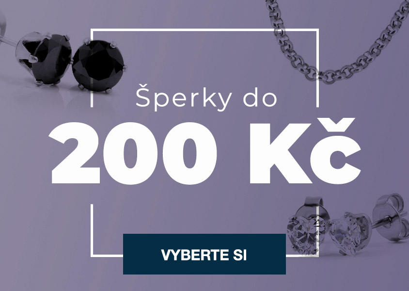 Všechny šperky do 200 Kč