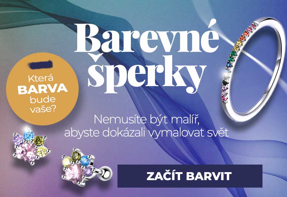 Barevné šperky