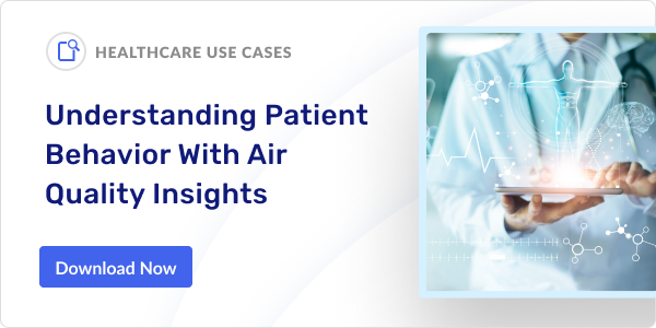 How can pharma and healthcare brands can use air quality data 