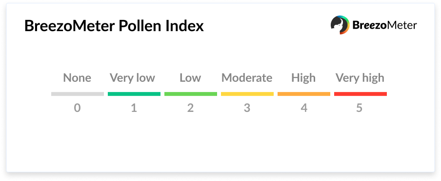 BreezoMeter Pollen Index