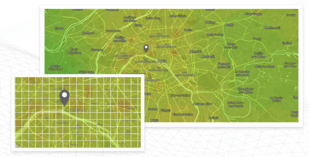 BreezoMeter 5 Meter air quality reporting