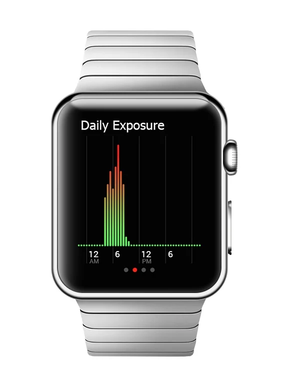 air pollution monitor apple watch - running in bad air quality