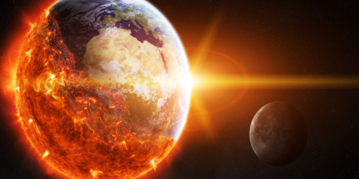 Earth Burning With Wildfires And Active Fires