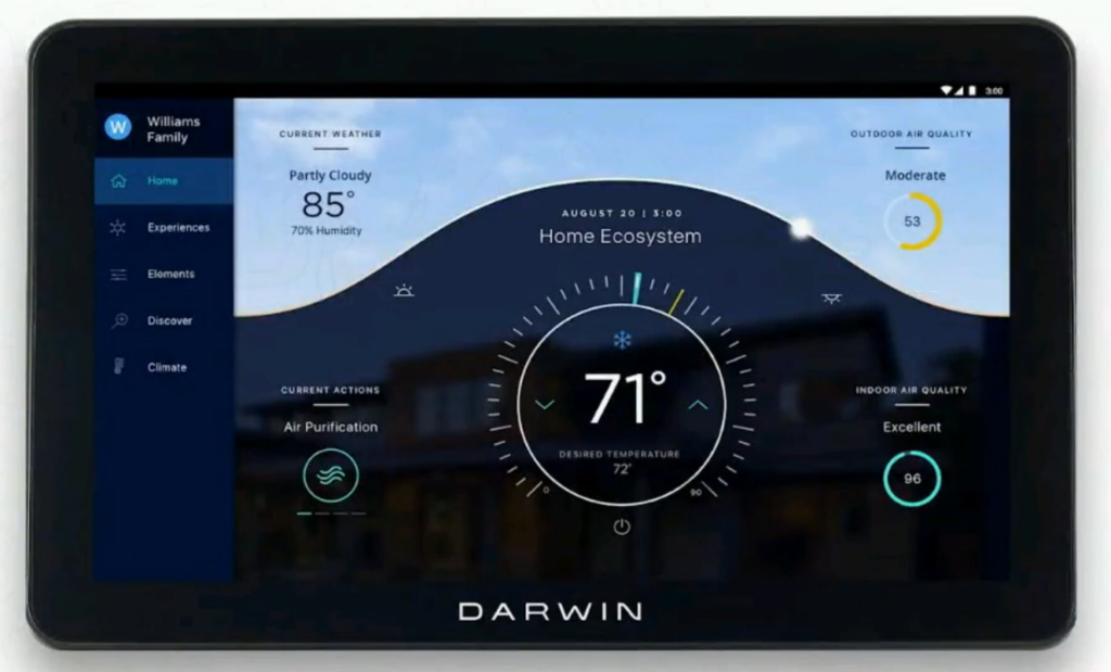 Darwin dashboard