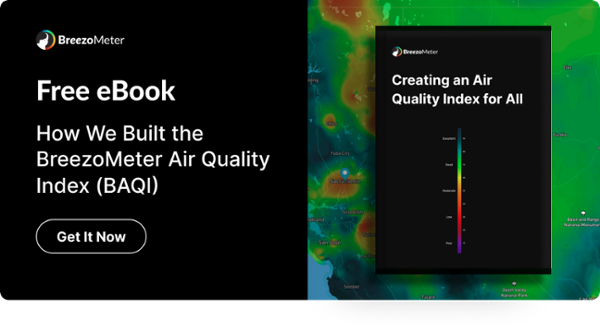 BreezoMeter Air Quality Index Guide for air quality research