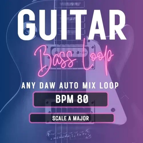 Auto Mix Gitar Bass Loop BMP80 | BeatStore Rap Beats and Samples