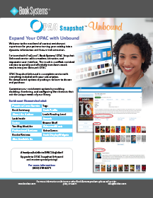 OPAC Snapshot Unbound brochure