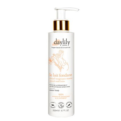 Le Lait Fondant, soin anti-vergeture du matin de Daylily – Daylily Paris