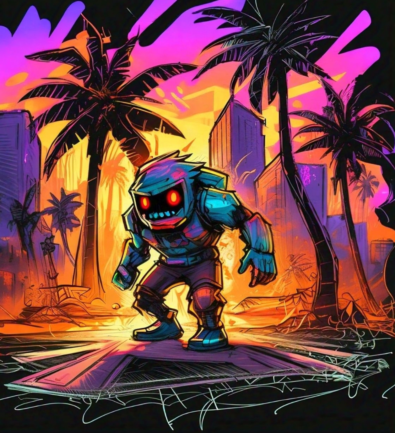 Futuristic Odyssey