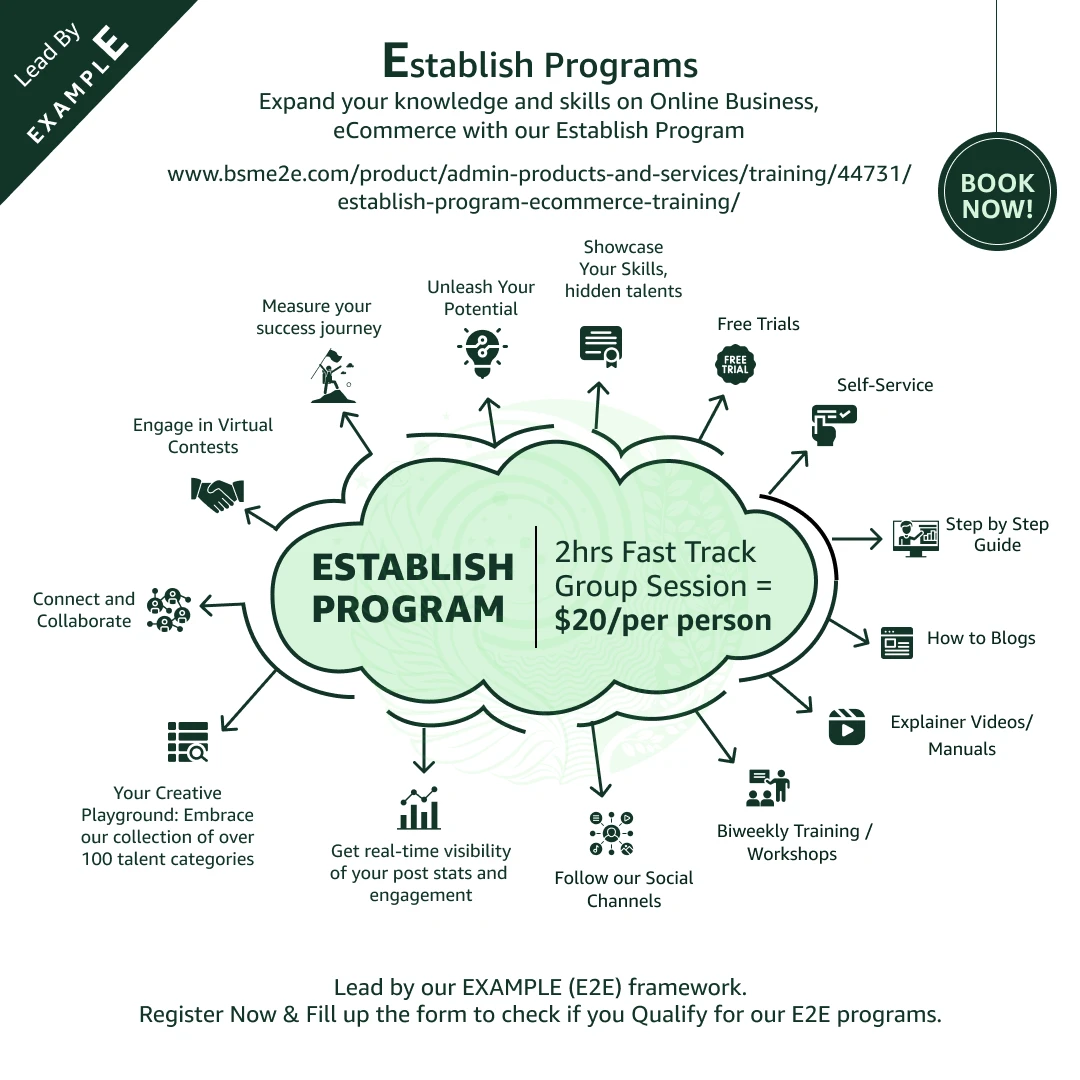 Establish Program: eCommerce learning