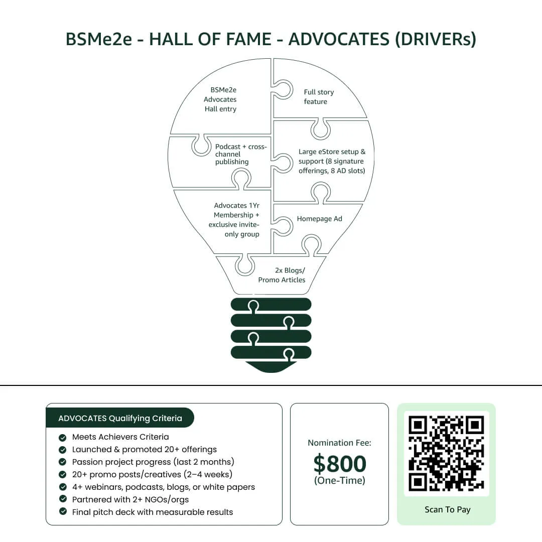 BSMe2e - HALL OF FAME - ADVOCATES-DRIVERs